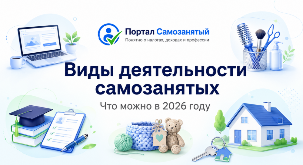 Какие виды деятельности подходят самозанятым