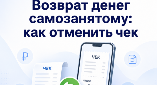 Возврат денег самозанятому