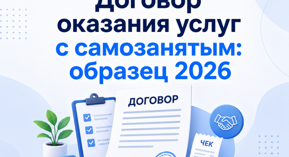 Договор оказания услуг с самозанятым