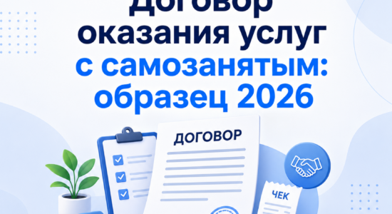 Договор оказания услуг с самозанятым
