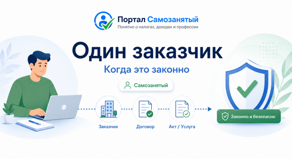 Заказчик самозанятого