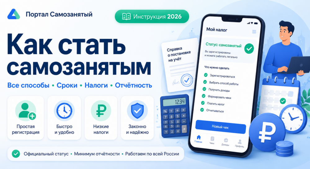 Как стать самозанятым