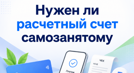 Нужен ли расчетный счет самозанятому