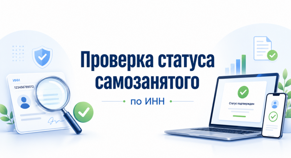 Проверка статуса самозанятого по ИНН