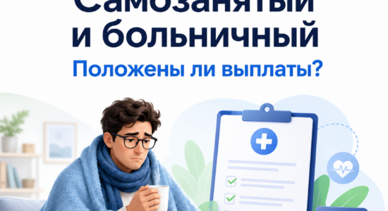 Самозанятый и больничный