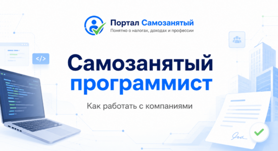 Самозанятый программист: как работать с компаниями в 2026 году