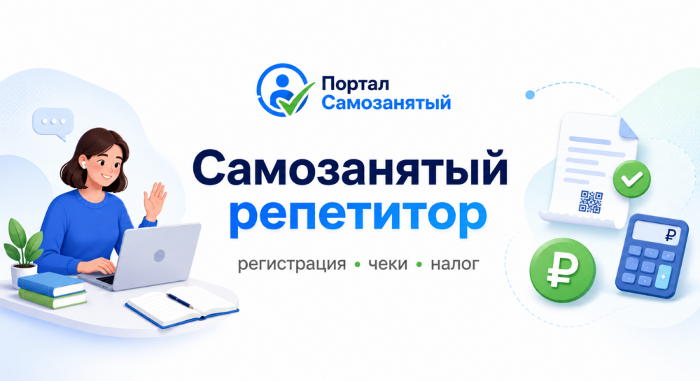 Самозанятый репетитор