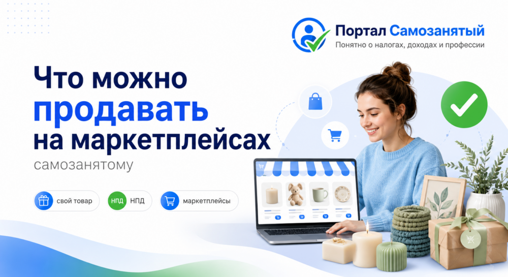 Что может продавать самозанятый на маркетплейсах