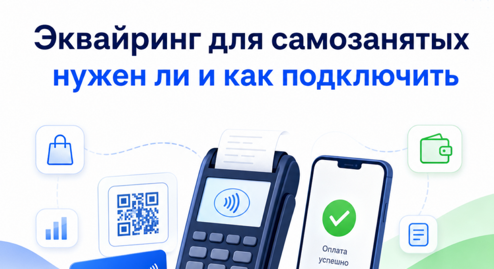 Эквайринг для самозанятых