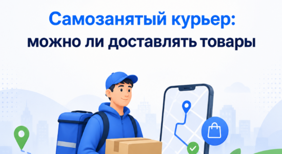 Самозанятый курьер: можно ли доставлять товары