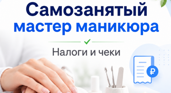 Самозанятый мастер маникюра: налоги и чеки