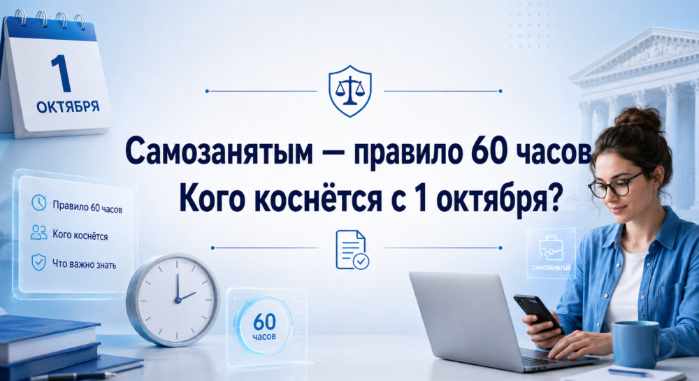 Правило 60 часов для самозанятых