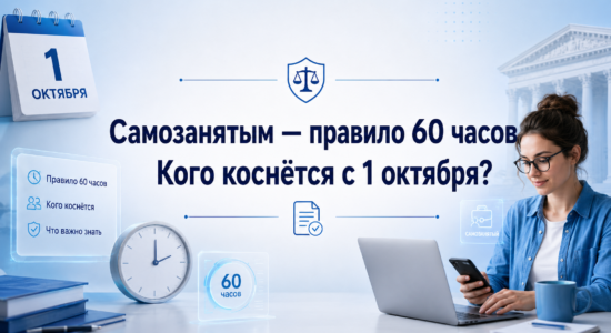 Правило 60 часов для самозанятых